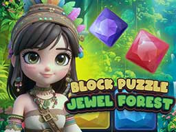 Play BLOCK PUZZLE - JEWEL FOREST on Games440.COM