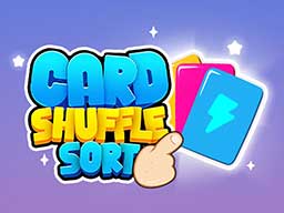 Play CARD SHUFFLE SORT Game