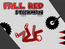 Play FALL RED STICKMAN on Games440.COM