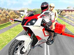 Play FLYING MOTORBIKE DRIVING SIMULATOR Game