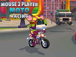 Play MOUSE 2 PLAYER MOTO RACING Game