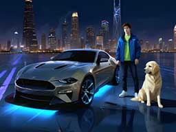 Play MUSTANG CITY DRIVER Game