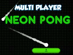 Play NEON PONG MULTI PLAYER Game