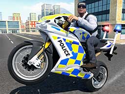 Play POLICE CHASE MOTORBIKE DRIVER Game